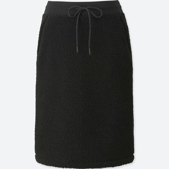 Uniqlo Dresses & Skirts - UNIQLO Blocktech Fleece Pile Lined Skirt NWT